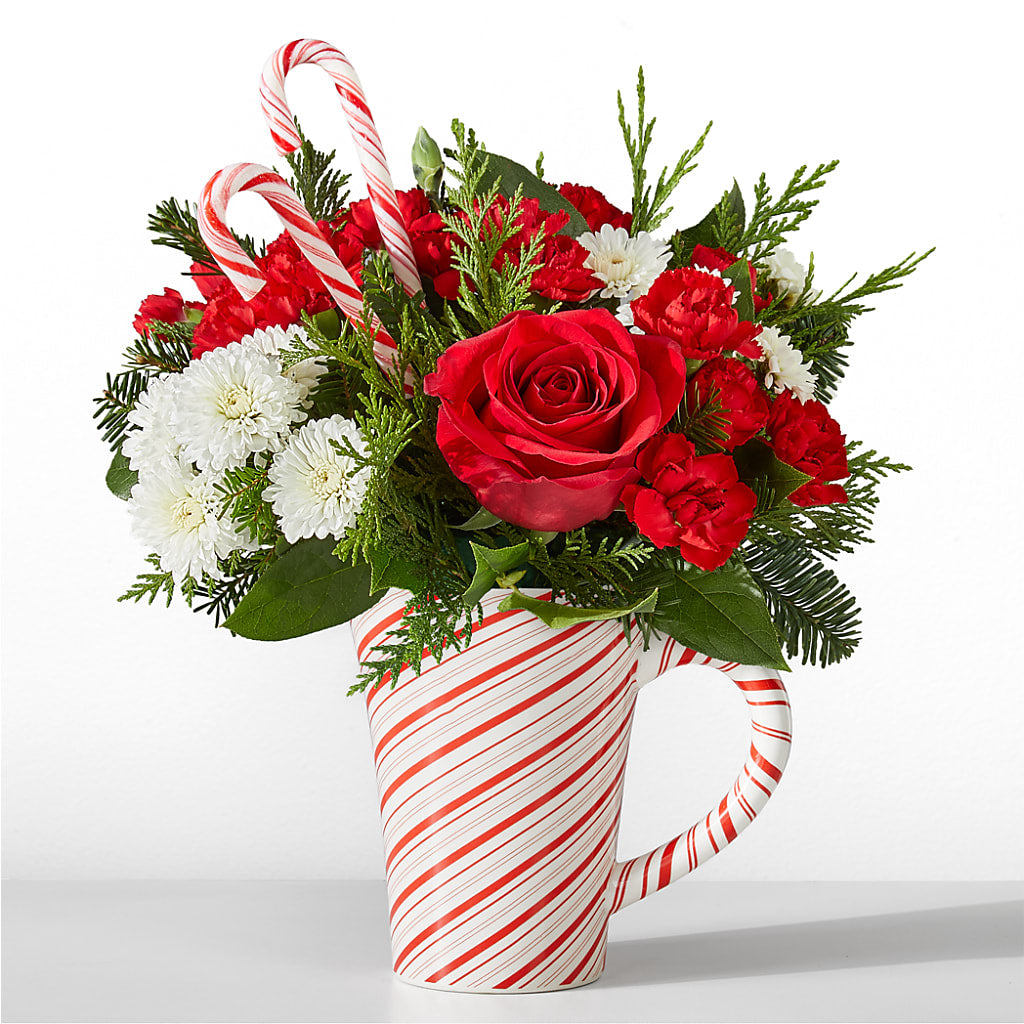 Peppermint Swirl Mug – T BEARS FLORIST & GIFTS, Columbus OH
