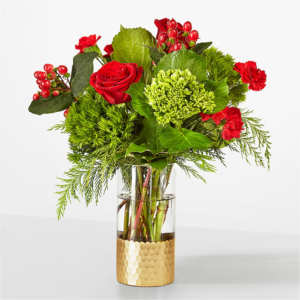 Plaid Throw Bouquet – T BEARS FLORIST & GIFTS, Columbus OH