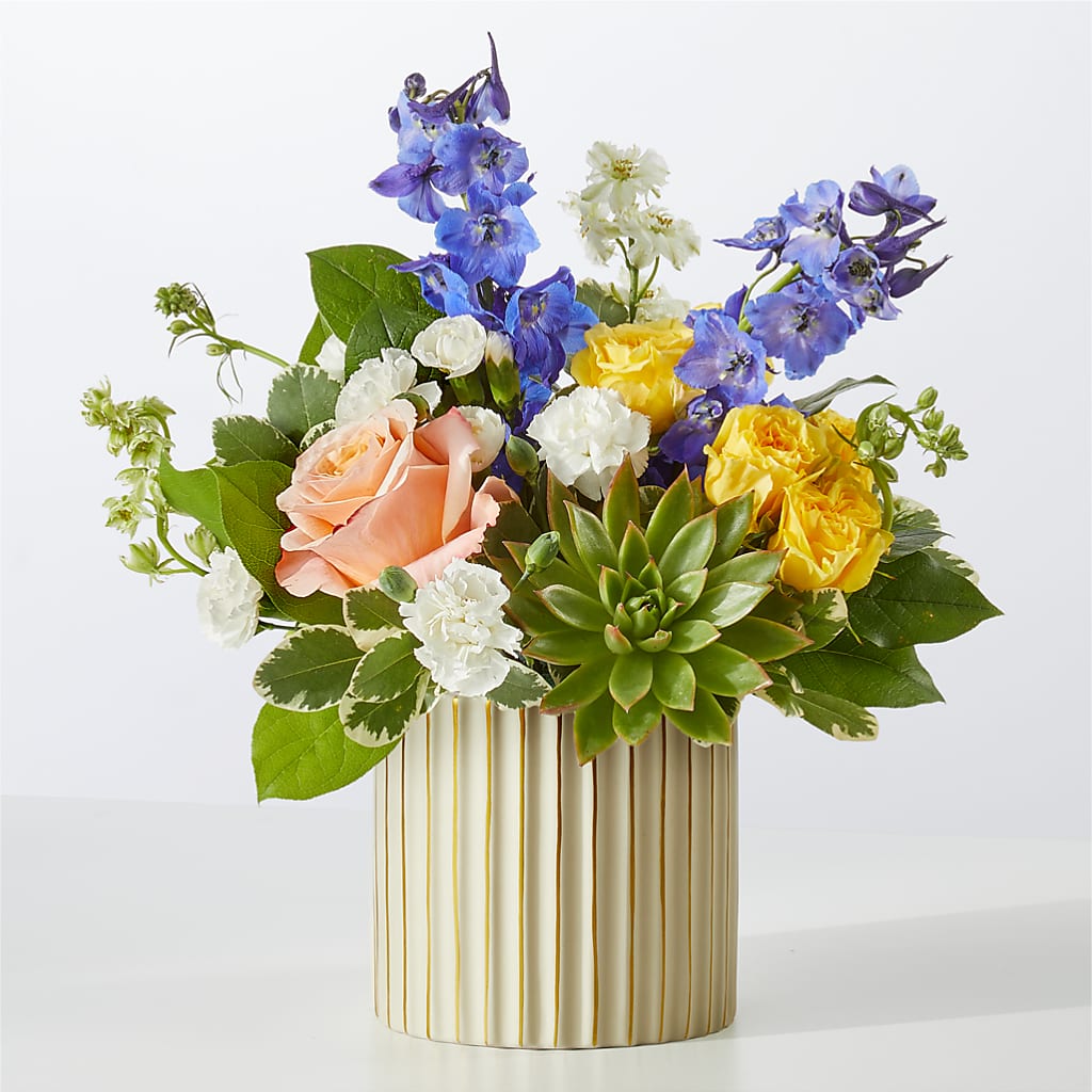 Cobalt Reverie Bouquet – T BEARS FLORIST & GIFTS, Columbus OH