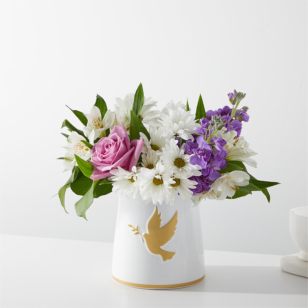 Garden of Peace Bouquet – T BEARS FLORIST & GIFTS, Columbus OH