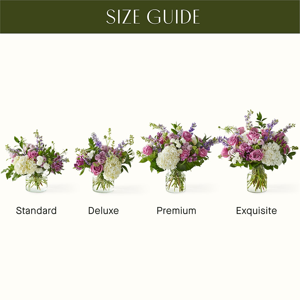 Violet Caress Bouquet – T BEARS FLORIST & GIFTS, Columbus OH