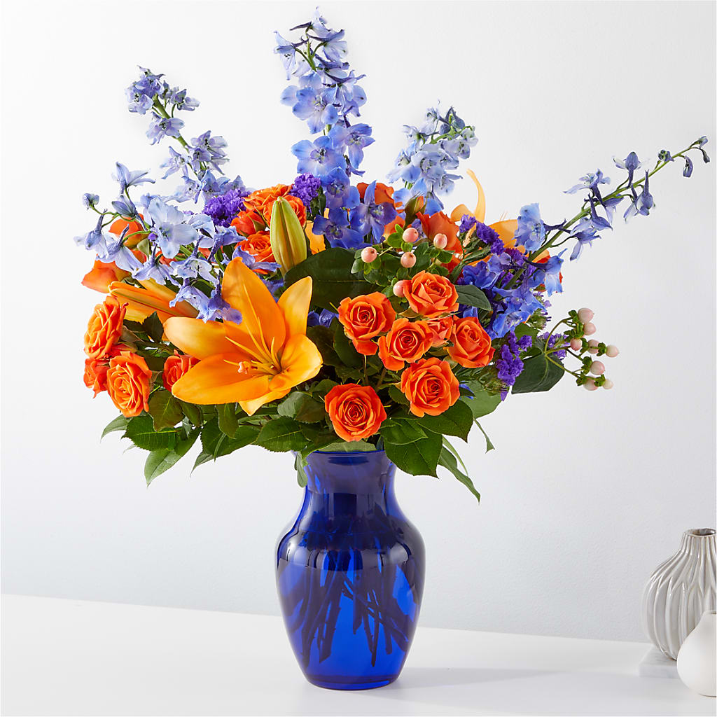 Radiant Citrus Bouquet – T BEARS FLORIST & GIFTS, Columbus OH