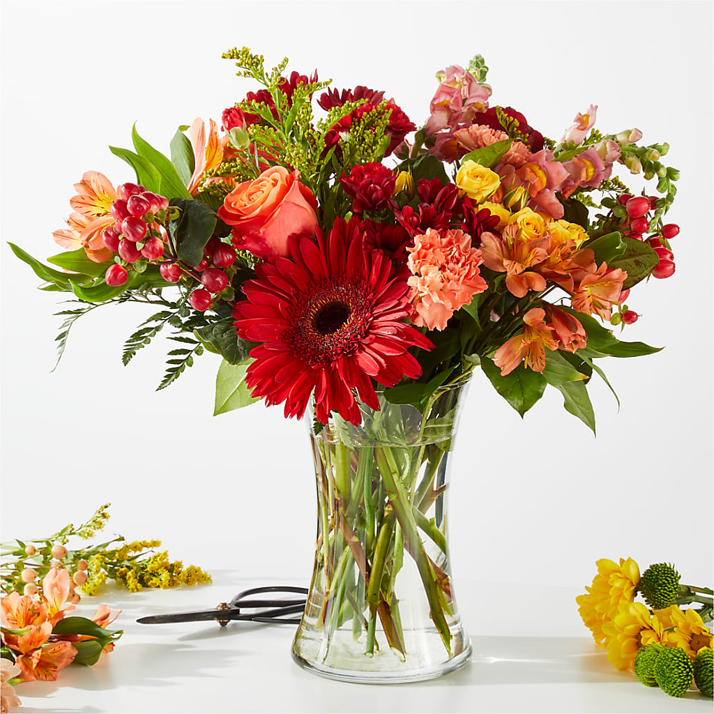Fall Delight – A Florist Original – T BEARS FLORIST & GIFTS, Columbus OH