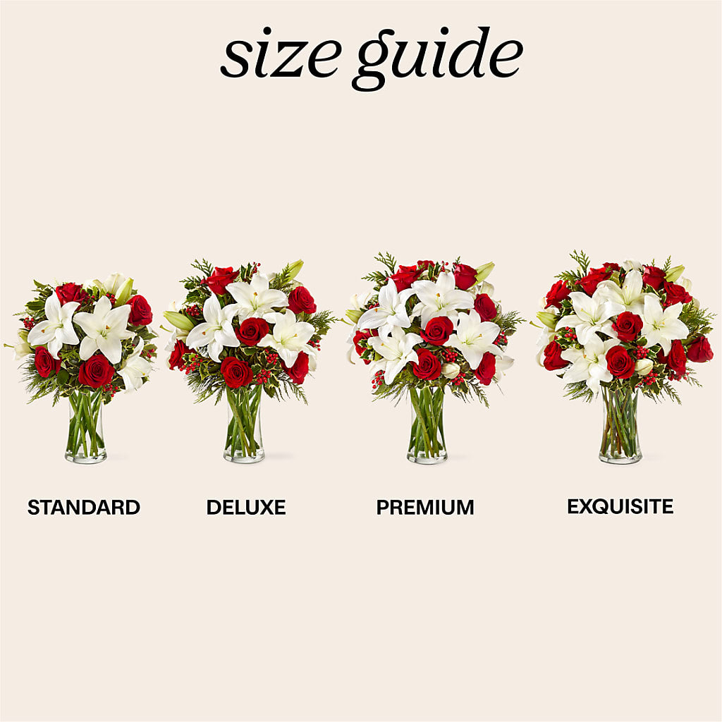 Sparkling Snowflakes Bouquet – T BEARS FLORIST & GIFTS, Columbus OH
