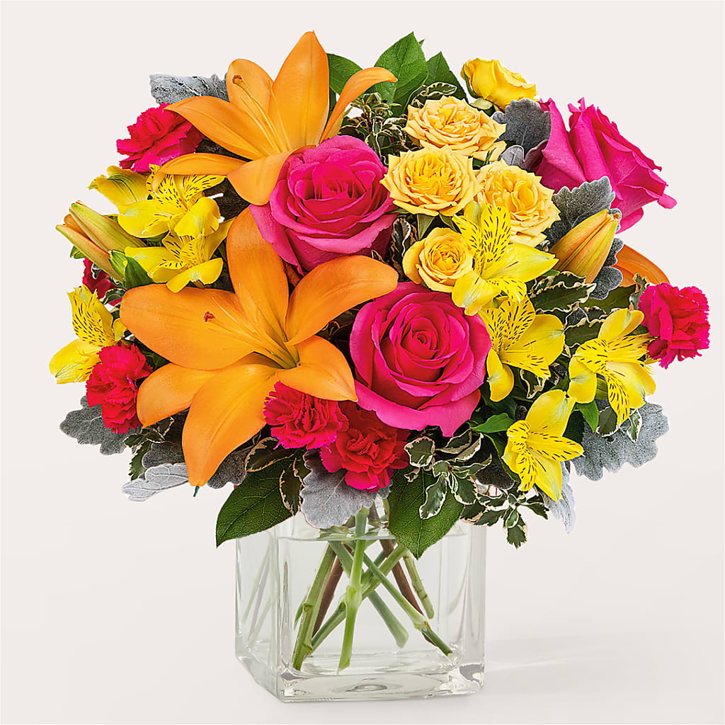 To the Tropics Bouquet – T BEARS FLORIST & GIFTS, Columbus OH