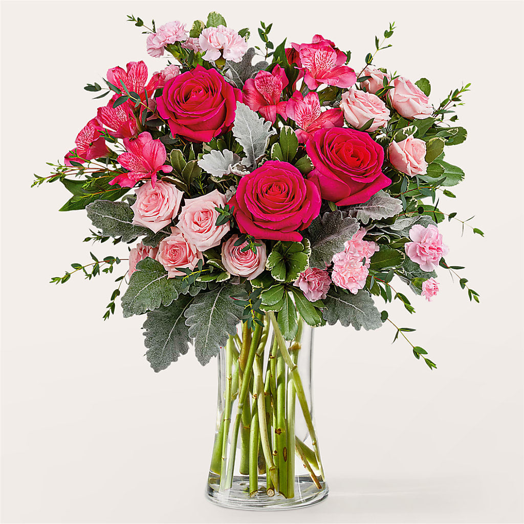 Tickled Pink Bouquet – T BEARS FLORIST & GIFTS, Columbus OH