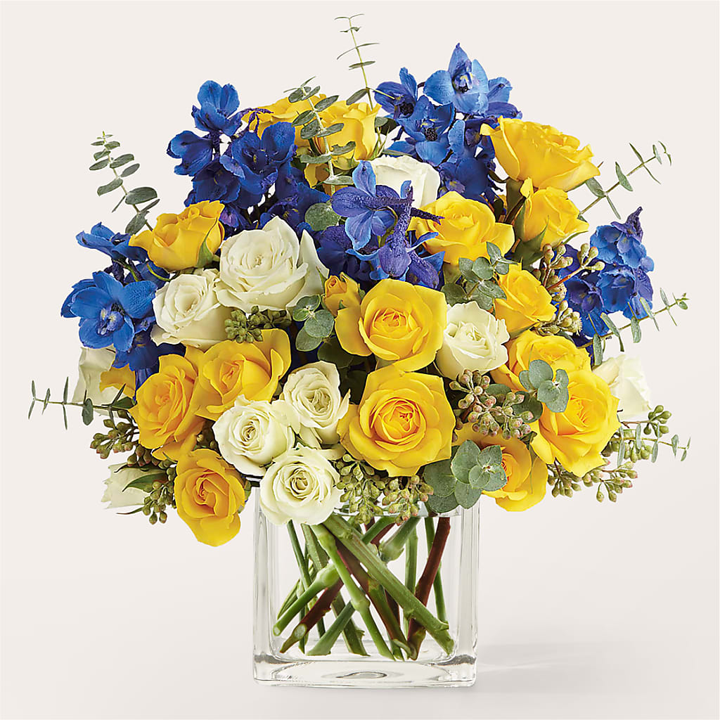Sparkling Citrine Bouquet – T BEARS FLORIST & GIFTS, Columbus OH