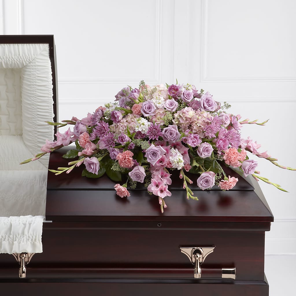 Immorata Casket Spray – T BEARS FLORIST & GIFTS, Columbus OH