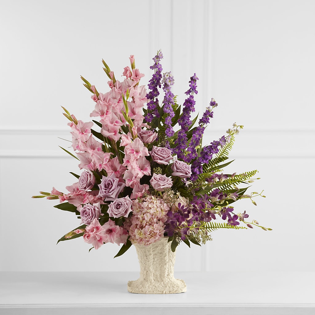 Flowing Garden Arrangement – T BEARS FLORIST & GIFTS, Columbus OH