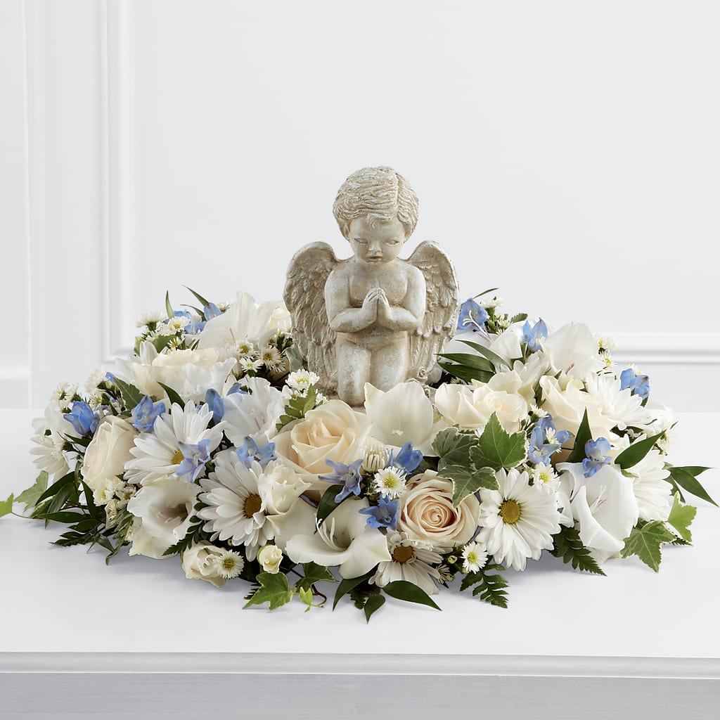 Little Angel Ring of Flowers – T BEARS FLORIST & GIFTS, Columbus OH