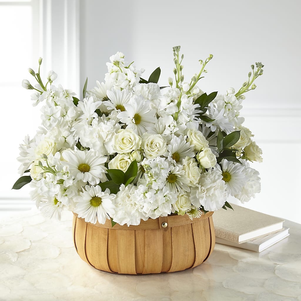Graceful Garden Basket – T BEARS FLORIST & GIFTS, Columbus OH