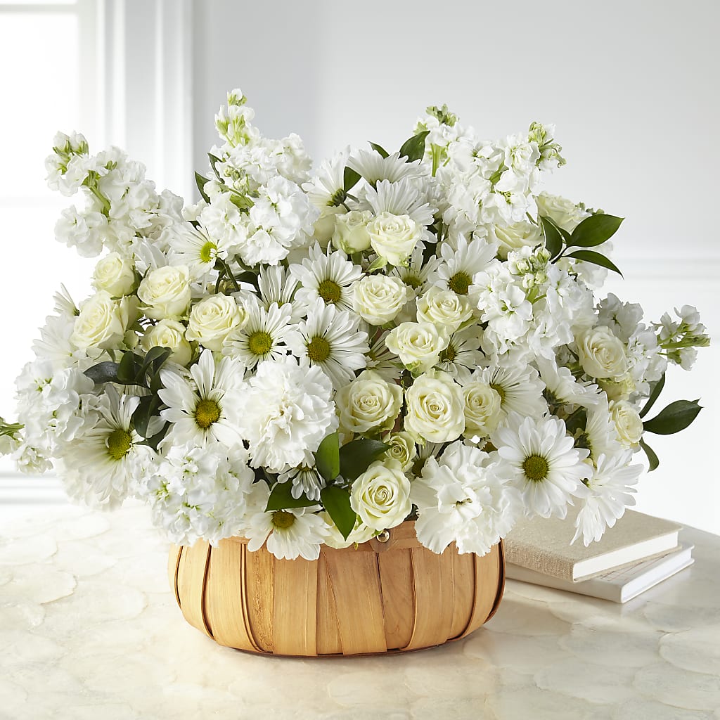 Graceful Garden Basket – T BEARS FLORIST & GIFTS, Columbus OH