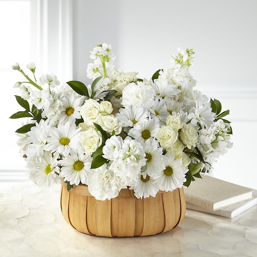 Graceful Garden Basket – T BEARS FLORIST & GIFTS, Columbus OH