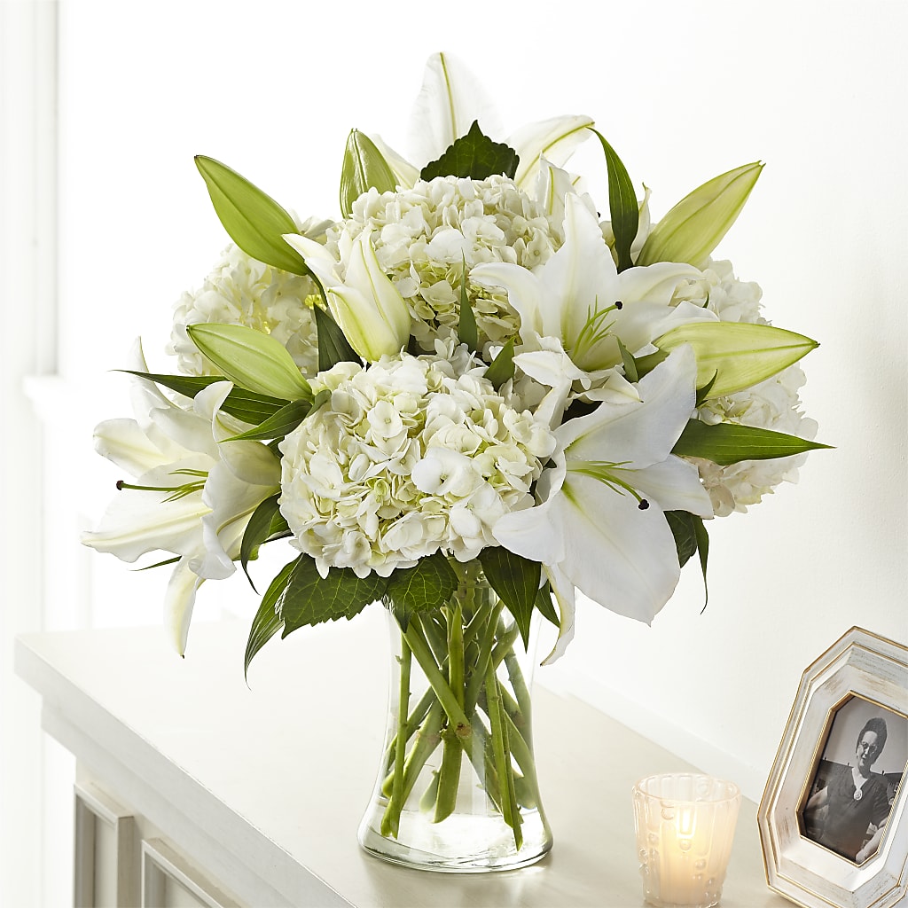 Compassionate Lily Bouquet – T BEARS FLORIST & GIFTS, Columbus OH