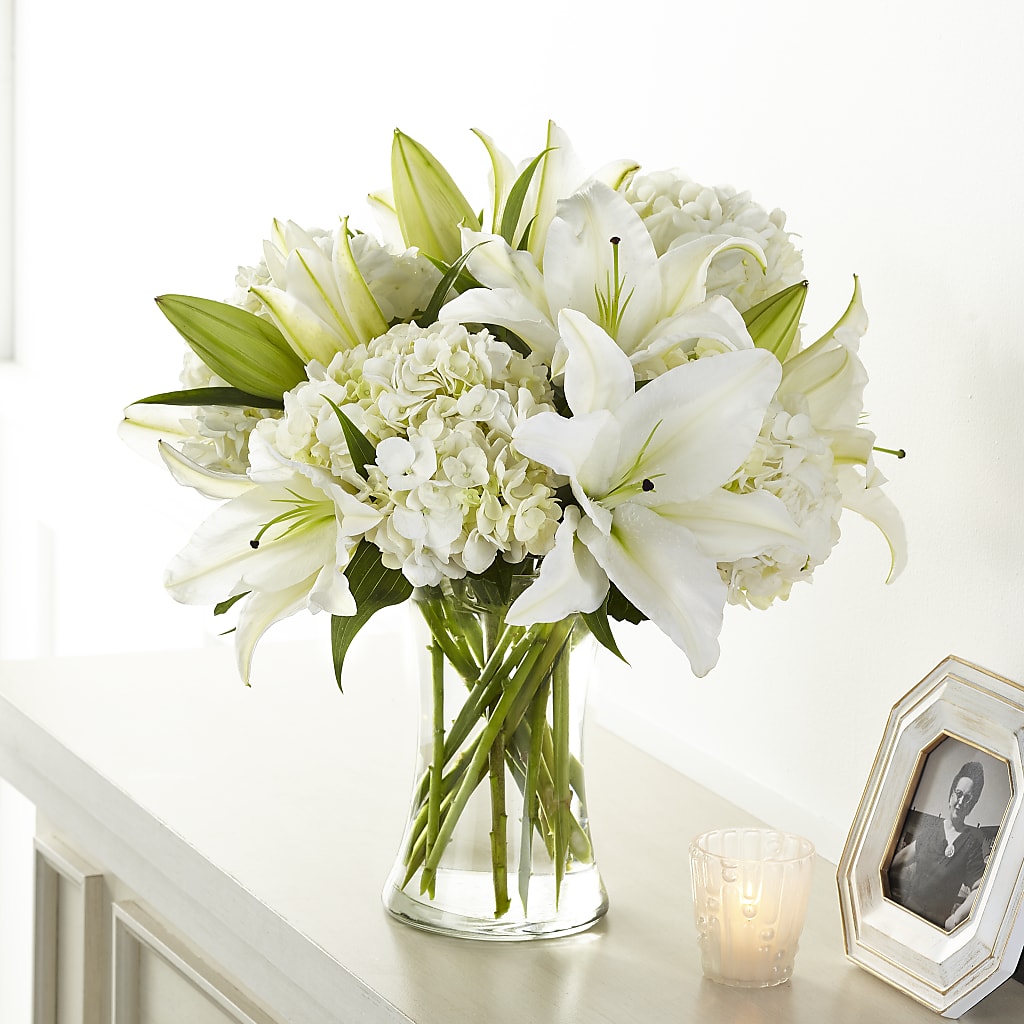 Compassionate Lily Bouquet – T BEARS FLORIST & GIFTS, Columbus OH
