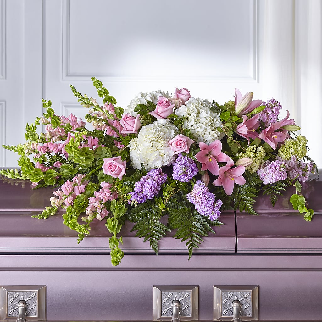 Life's Gratitude Casket Spray – T BEARS FLORIST & GIFTS, Columbus OH