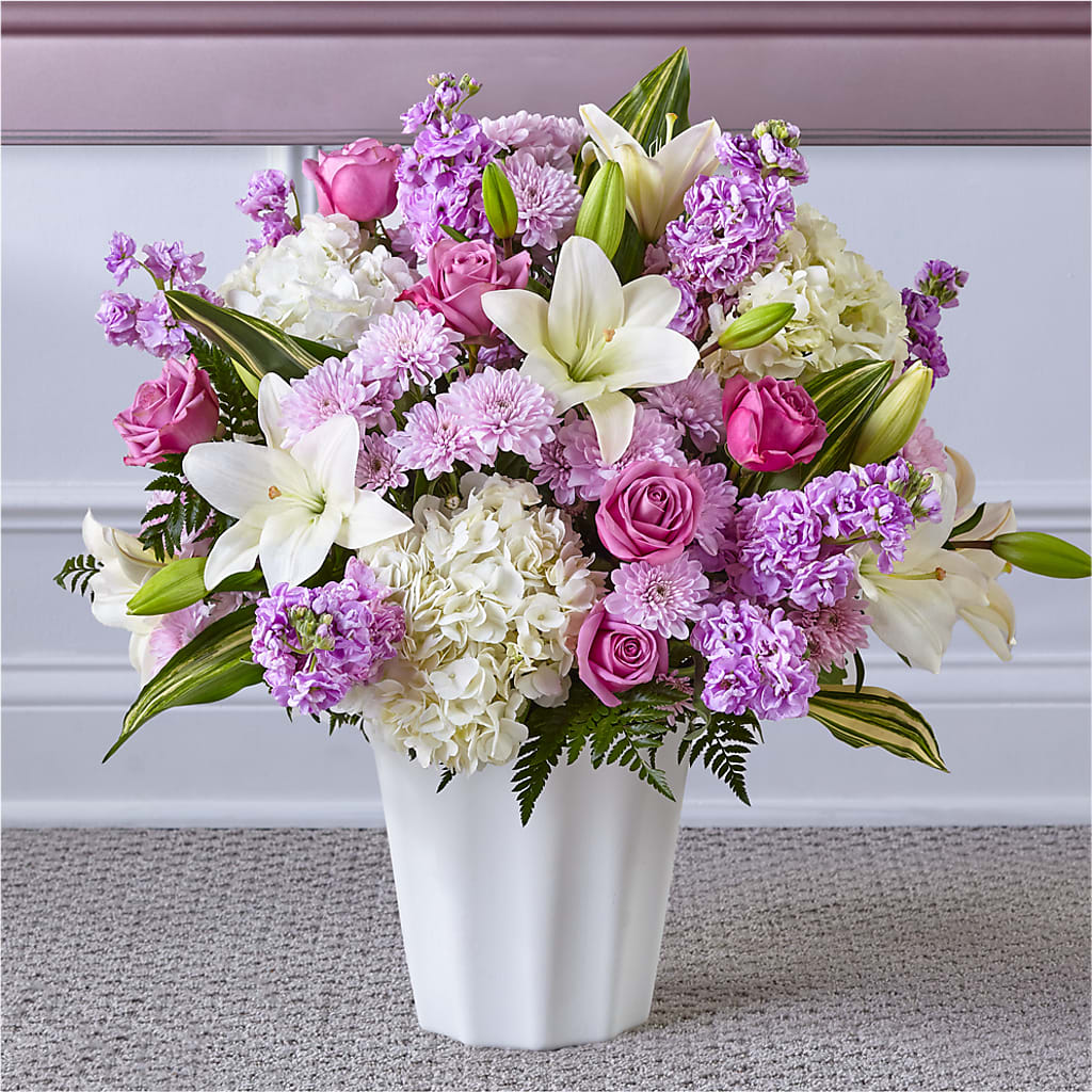 Heaven Sent Floor Basket – T BEARS FLORIST & GIFTS, Columbus OH