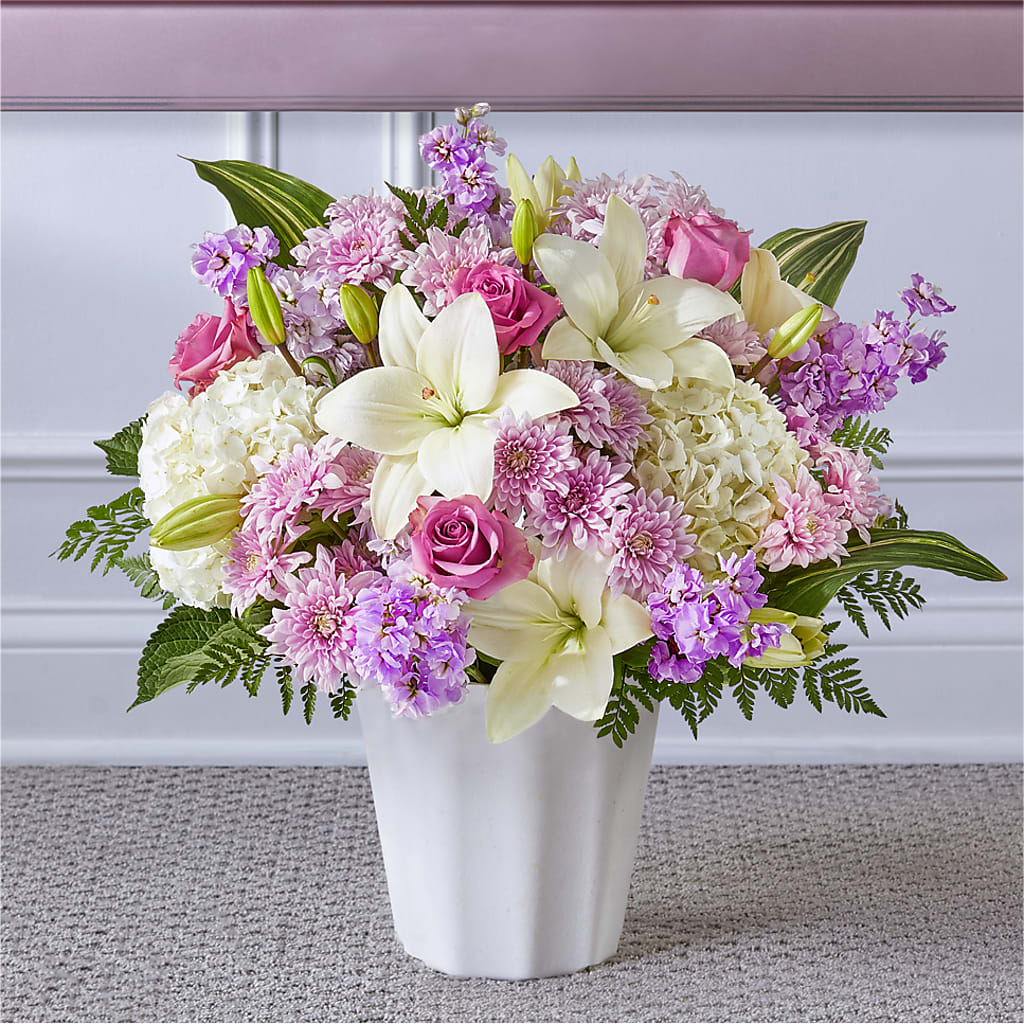 Heaven Sent Floor Basket – T BEARS FLORIST & GIFTS, Columbus OH
