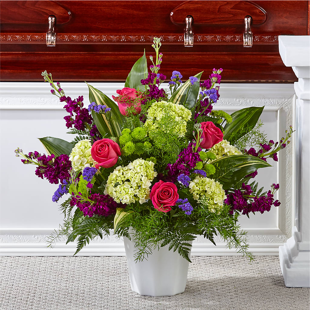 Beautiful Horizons Floor Basket – T BEARS FLORIST & GIFTS, Columbus OH