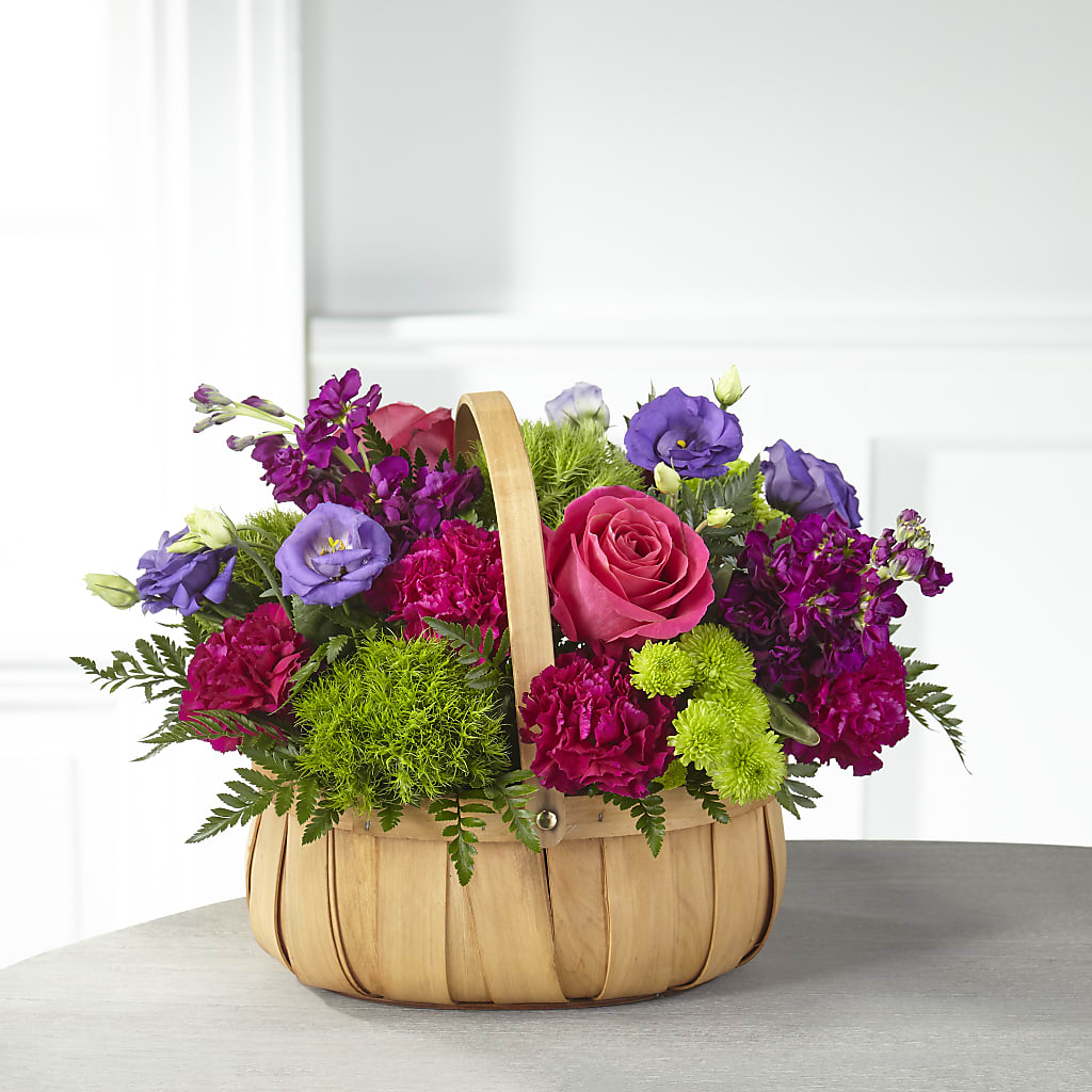 Serene Sanctuary Basket – T BEARS FLORIST & GIFTS, Columbus OH