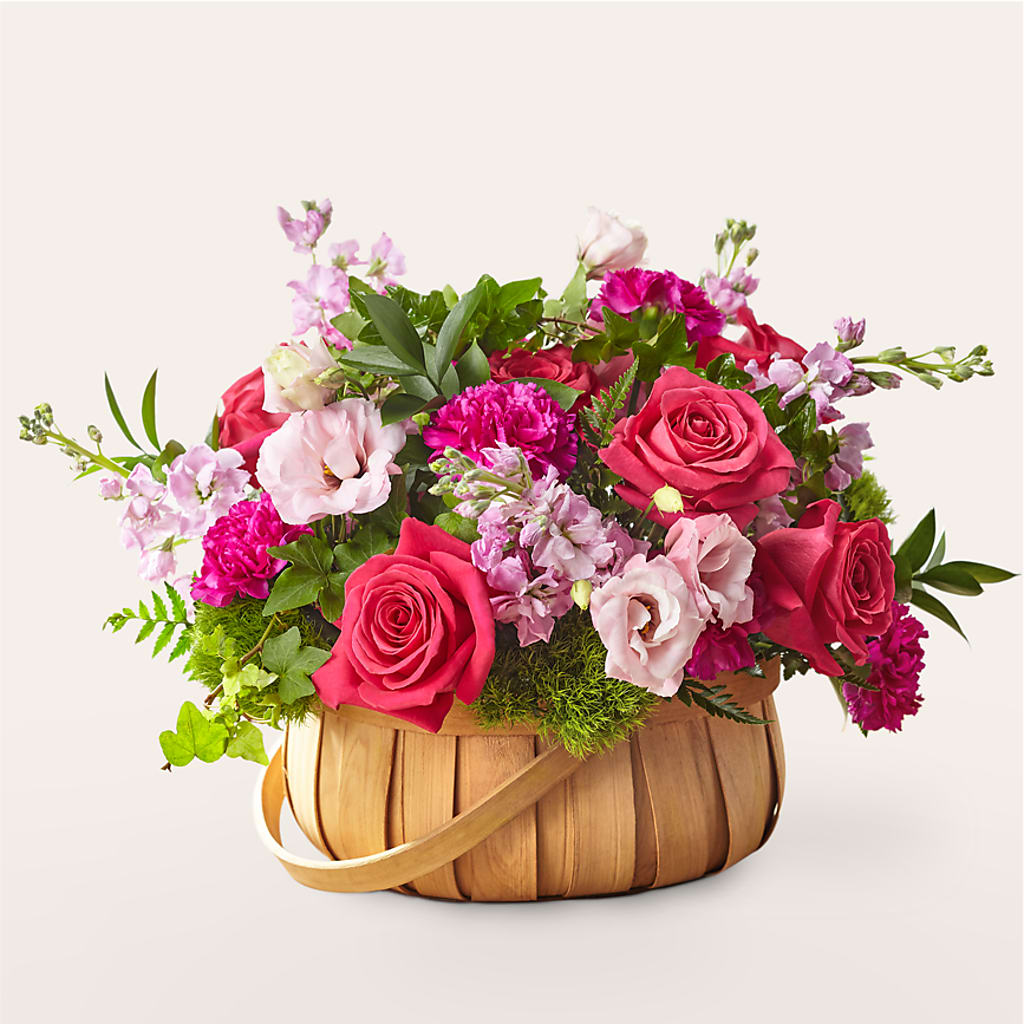 Radiance in Bloom Basket – T BEARS FLORIST & GIFTS, Columbus OH