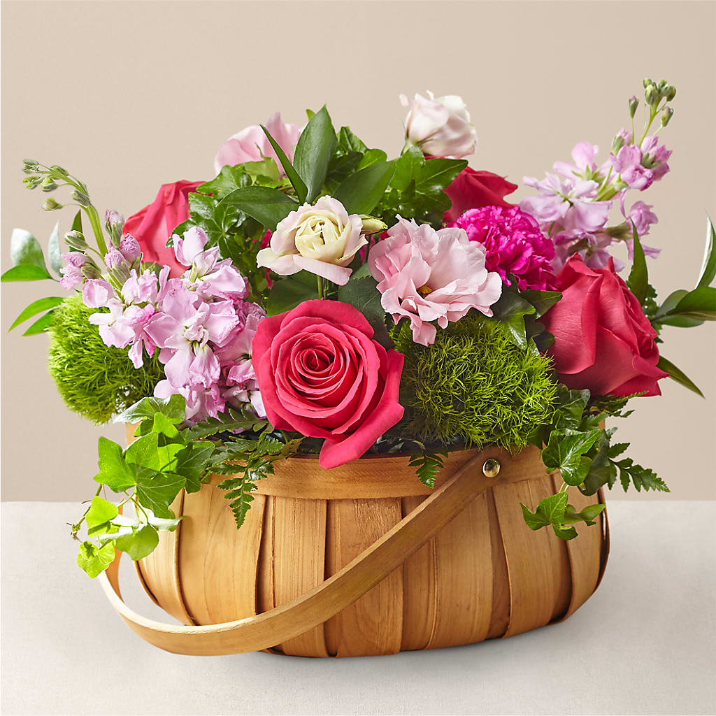 Radiance in Bloom Basket – T BEARS FLORIST & GIFTS, Columbus OH