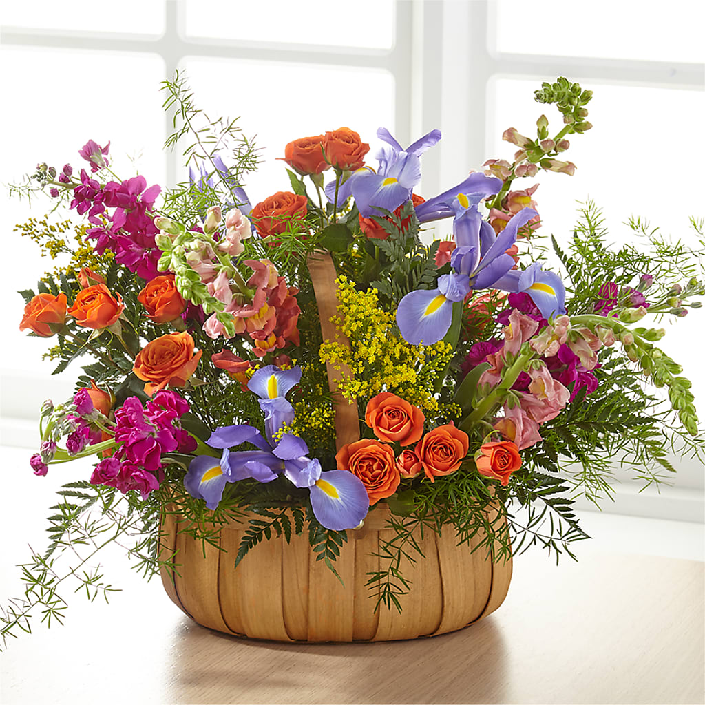 Garden of Life Basket – T BEARS FLORIST & GIFTS, Columbus OH