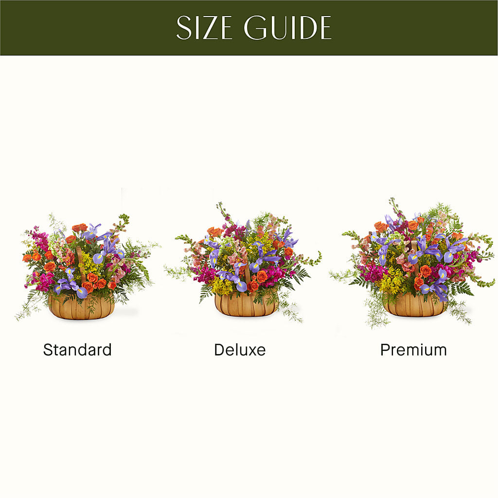 Garden of Life Basket – T BEARS FLORIST & GIFTS, Columbus OH