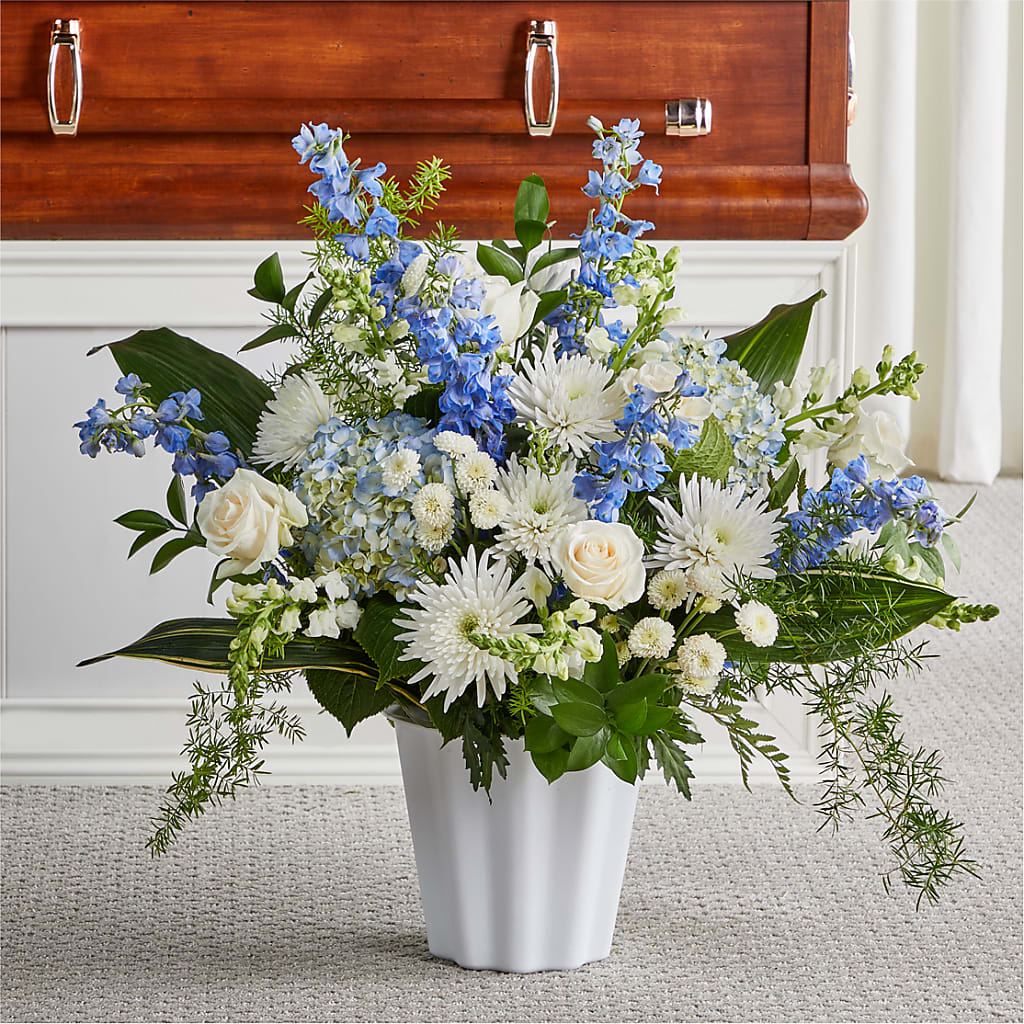 Everlasting Memories Floor Basket – T BEARS FLORIST & GIFTS, Columbus OH