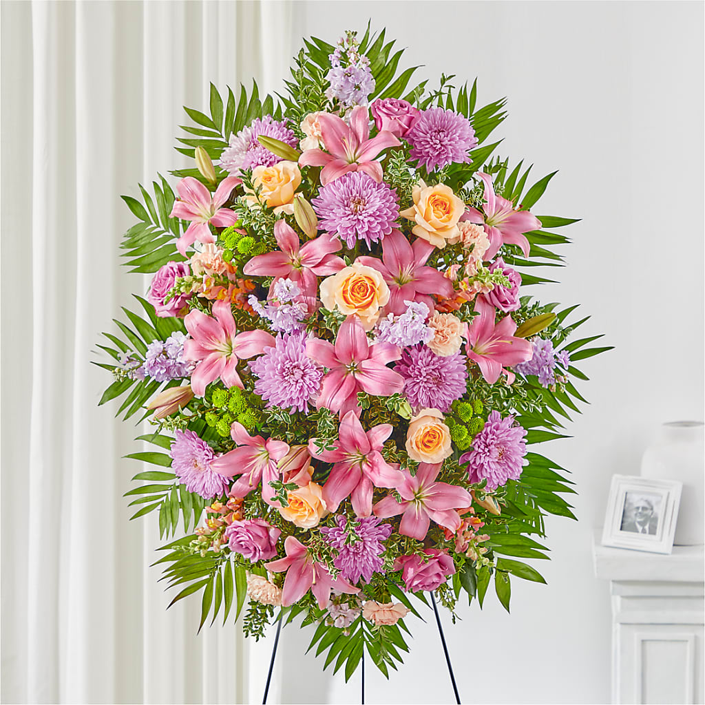 Love & Light Standing Spray – T BEARS FLORIST & GIFTS, Columbus OH