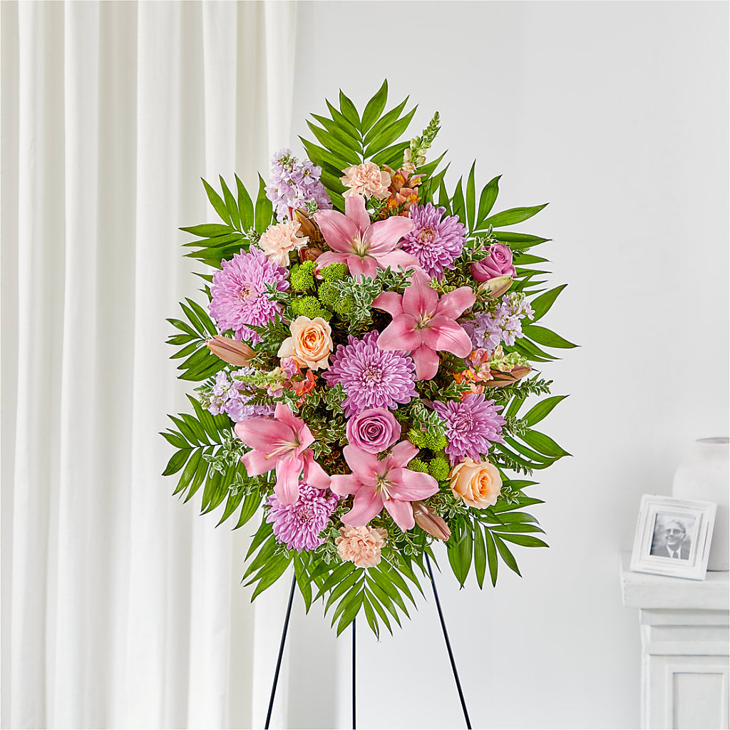 Love & Light Standing Spray – T BEARS FLORIST & GIFTS, Columbus OH