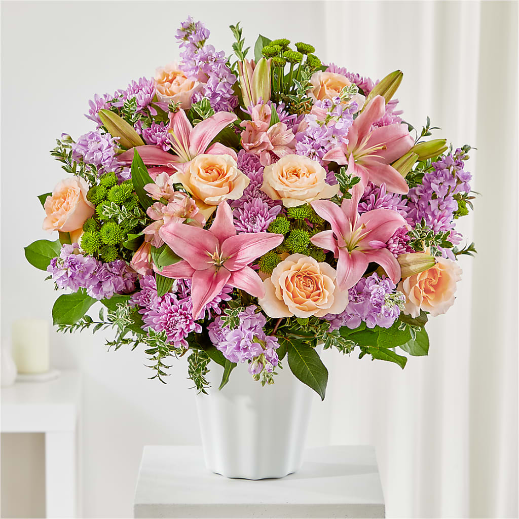 Supportive Embrace Tabletop Basket – T BEARS FLORIST & GIFTS, Columbus OH