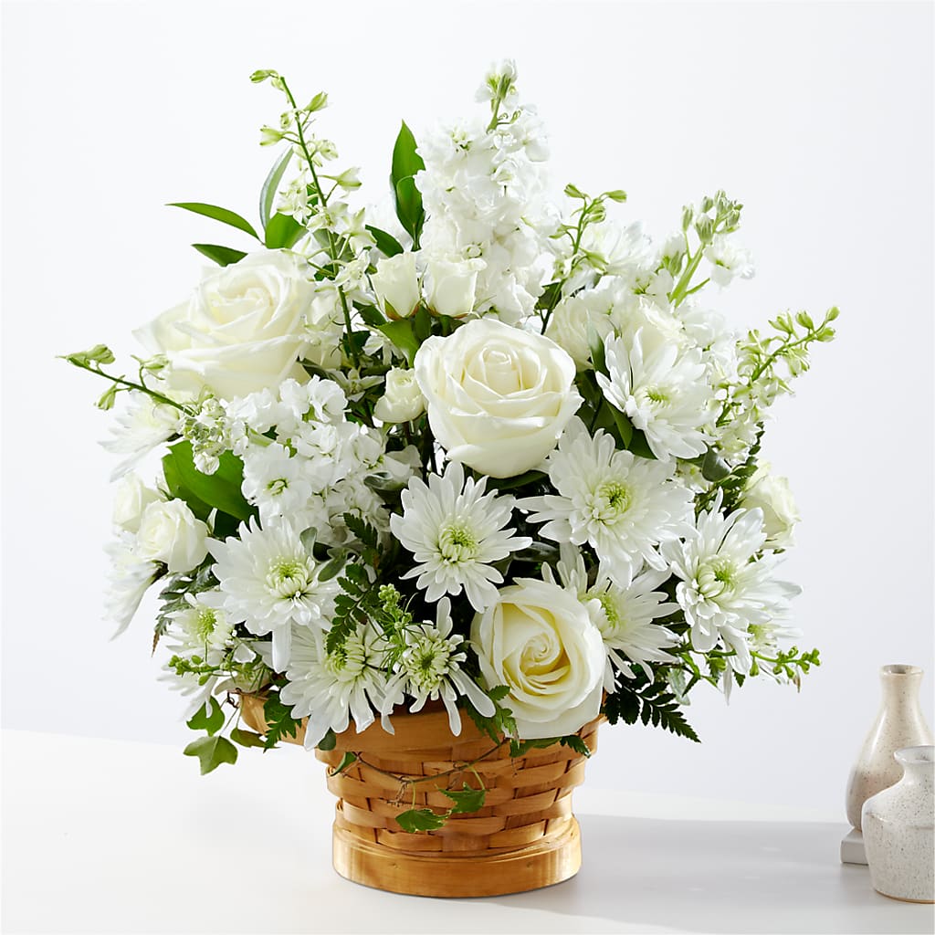 Heartfelt Condolences Arrangement – T BEARS FLORIST & GIFTS, Columbus OH
