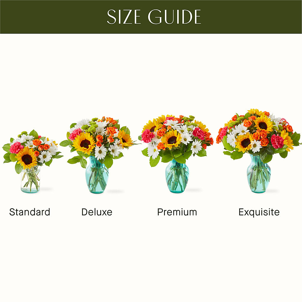 Sun-drenched Blooms Bouquet – T BEARS FLORIST & GIFTS, Columbus OH