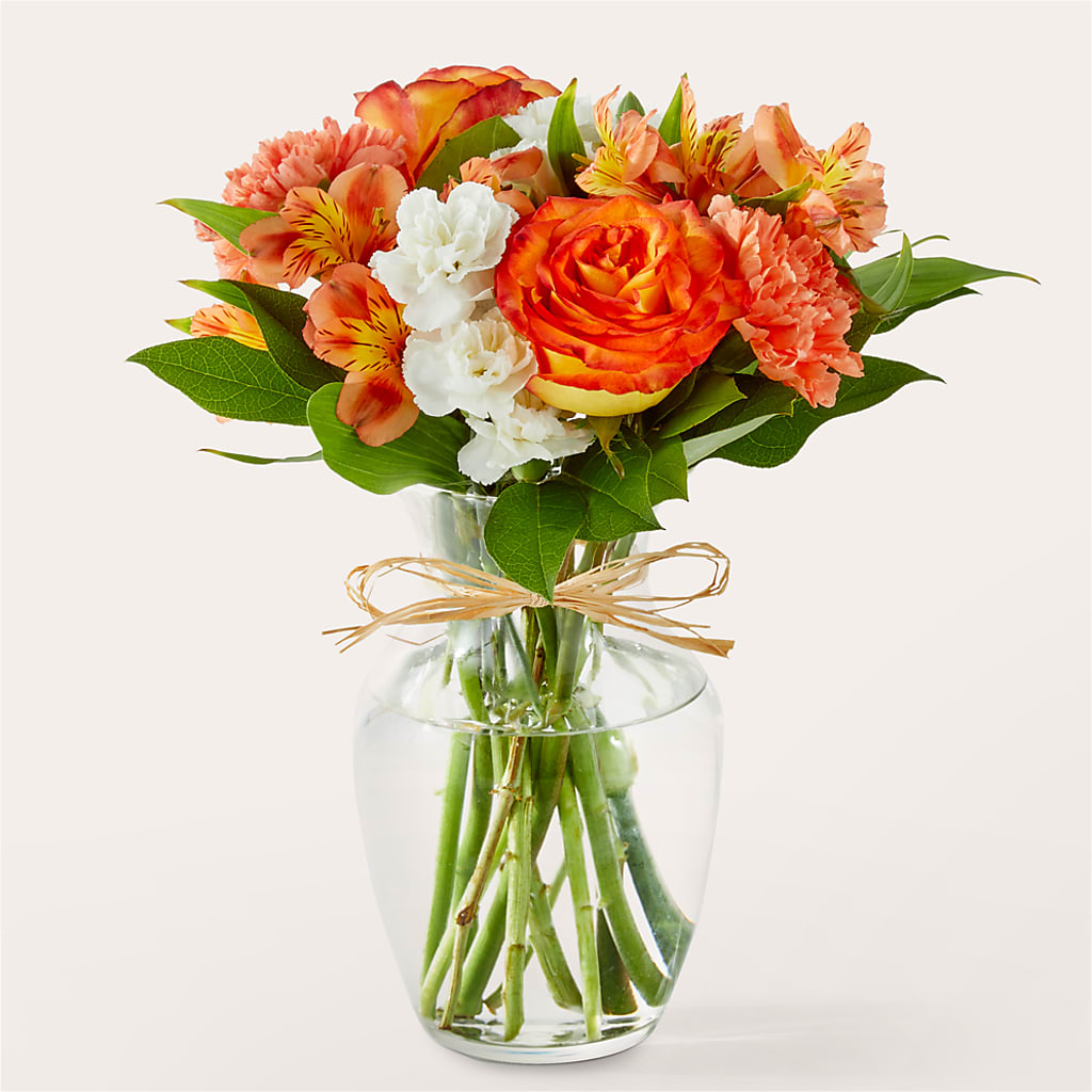 Apricot Glow Bouquet – T BEARS FLORIST & GIFTS, Columbus OH