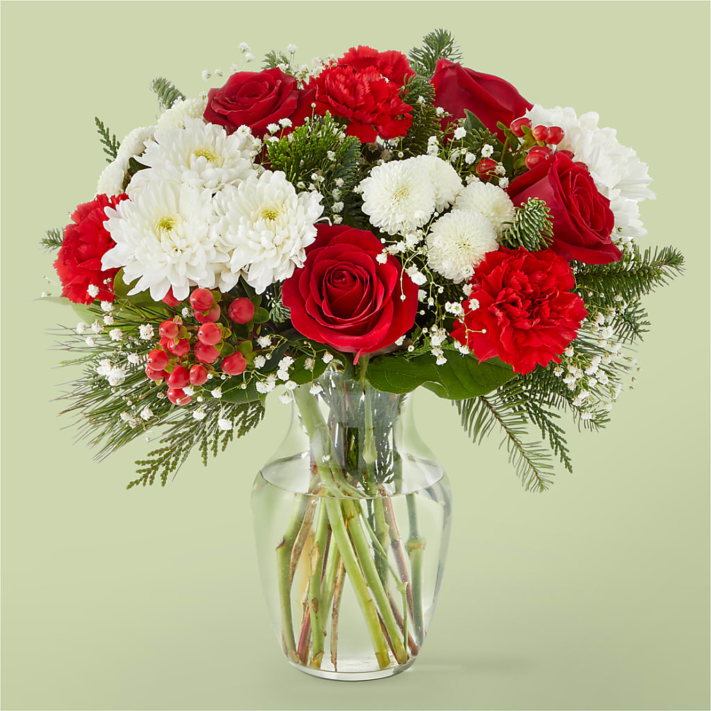 Chance of Flurries Bouquet – T BEARS FLORIST & GIFTS, Columbus OH
