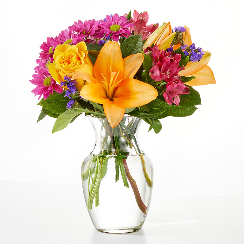 Colorful Visions Bouquet – T BEARS FLORIST & GIFTS, Columbus OH