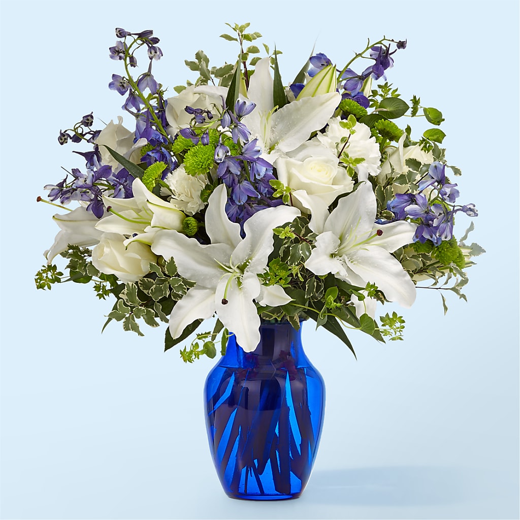 Santorini Bouquet – T BEARS FLORIST & GIFTS, Columbus OH