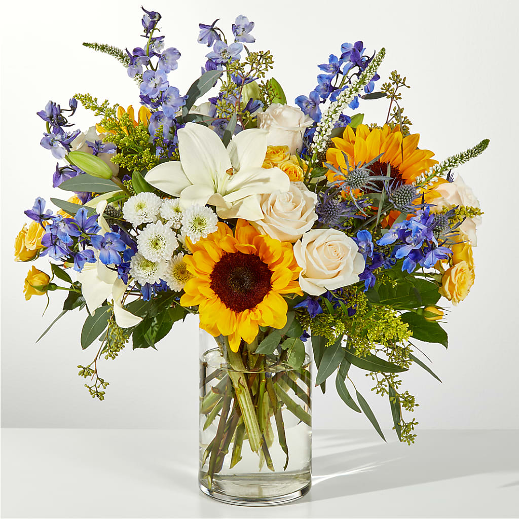 Wonderfully Sunny Bouquet – T BEARS FLORIST & GIFTS, Columbus OH
