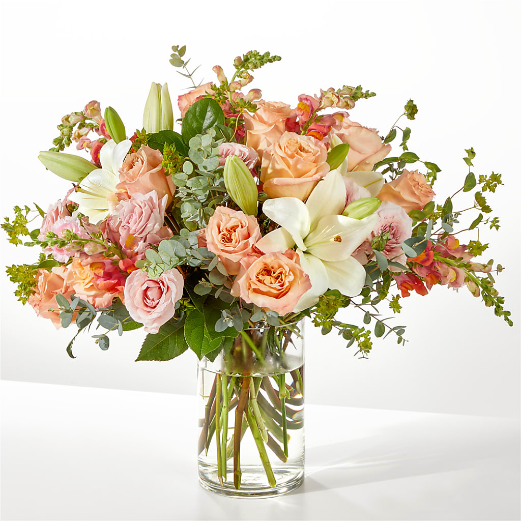 Grapefruit Splash Bouquet – T BEARS FLORIST & GIFTS, Columbus OH