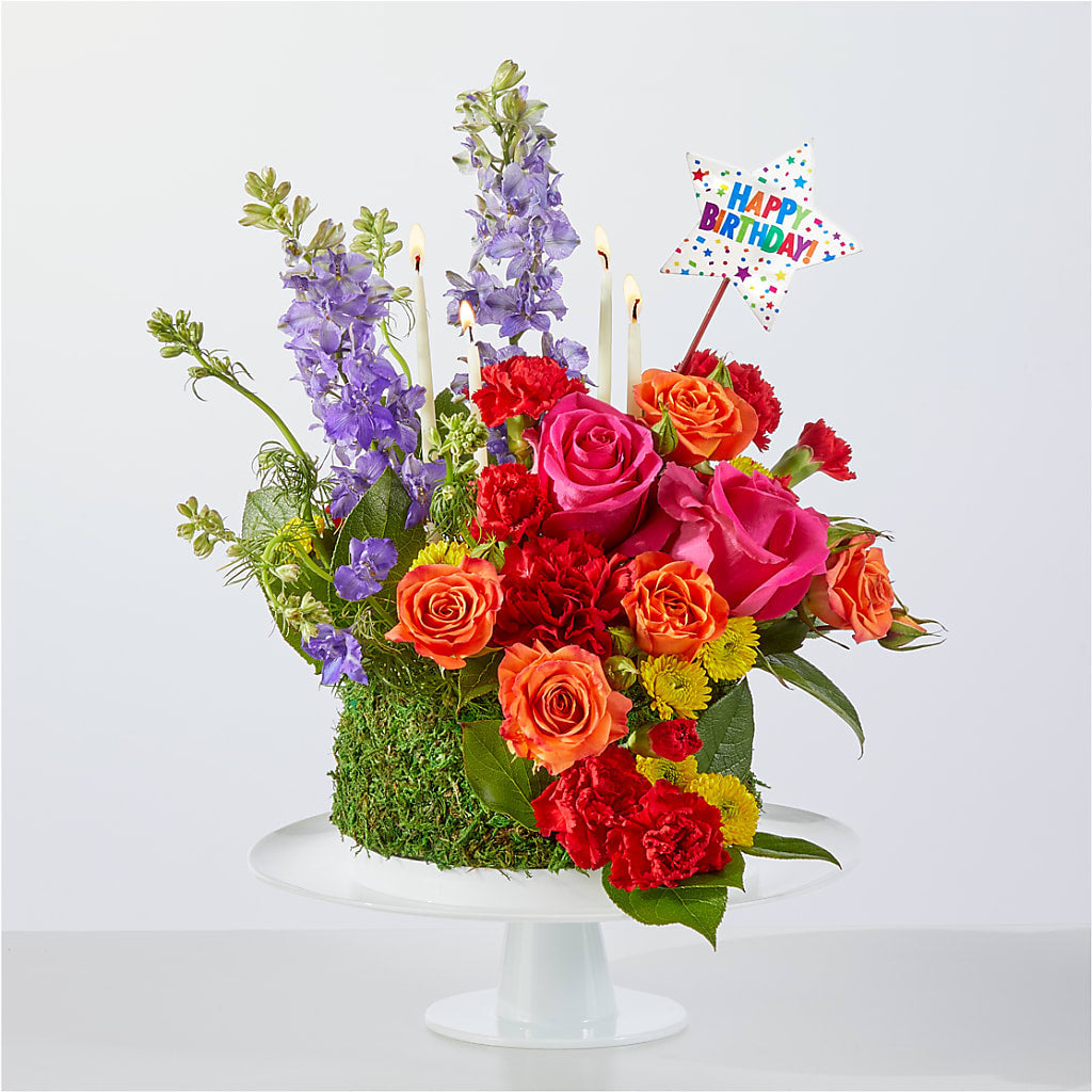 Best Year Yet Floral Cake – T BEARS FLORIST & GIFTS, Columbus OH