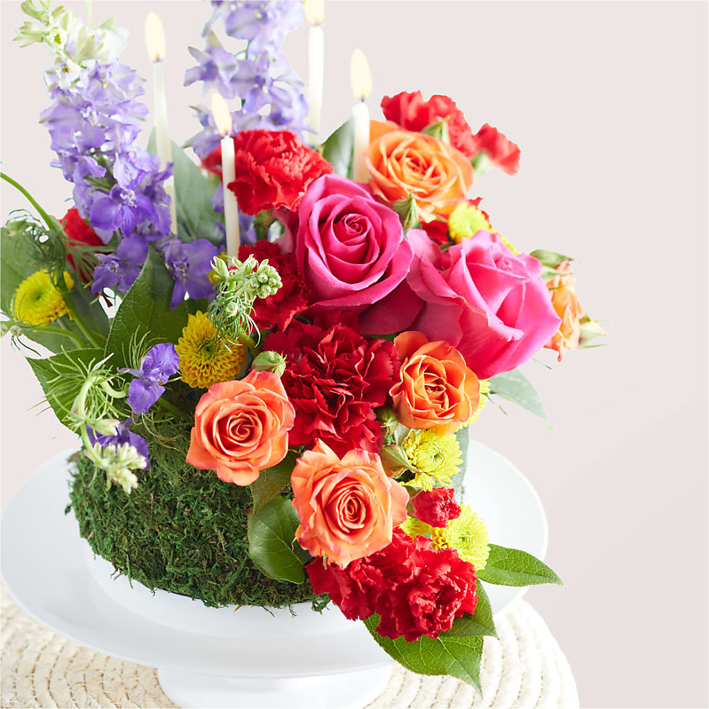 Best Year Yet Floral Cake – T BEARS FLORIST & GIFTS, Columbus OH