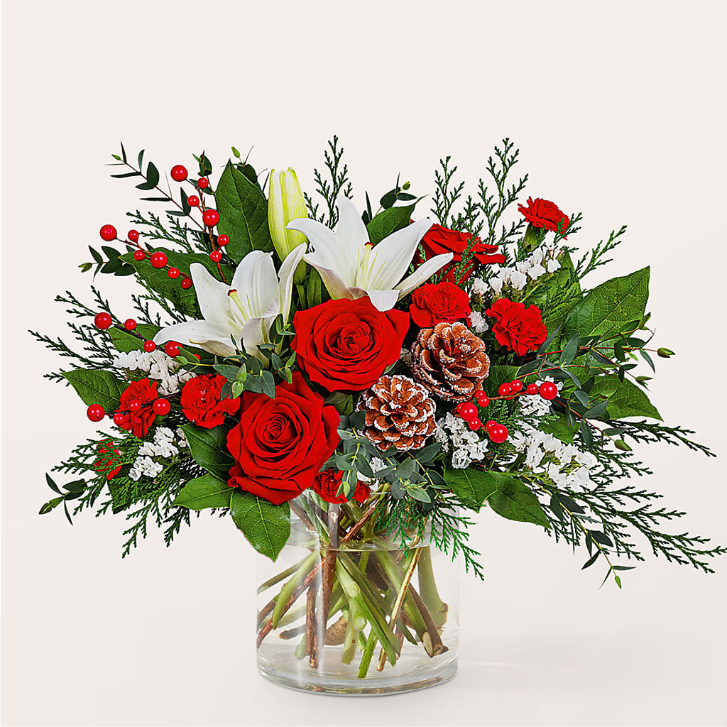 Best in Snow Bouquet – T BEARS FLORIST & GIFTS, Columbus OH