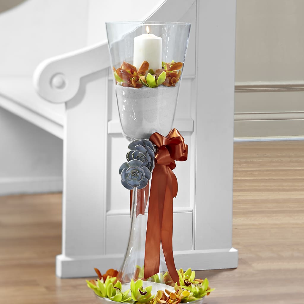 Matrimony Pew Decor – T BEARS FLORIST & GIFTS, Columbus OH