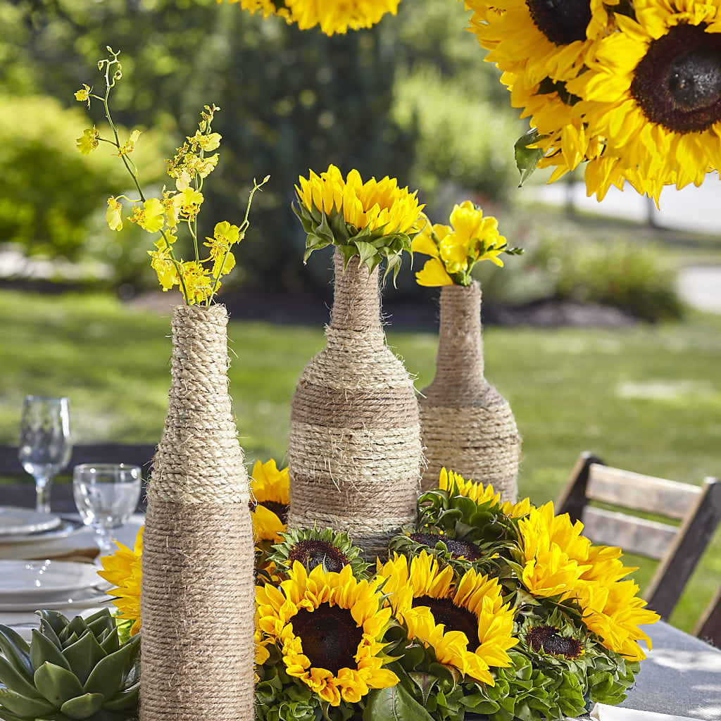Sublime Garden Centerpiece – T BEARS FLORIST & GIFTS, Columbus OH