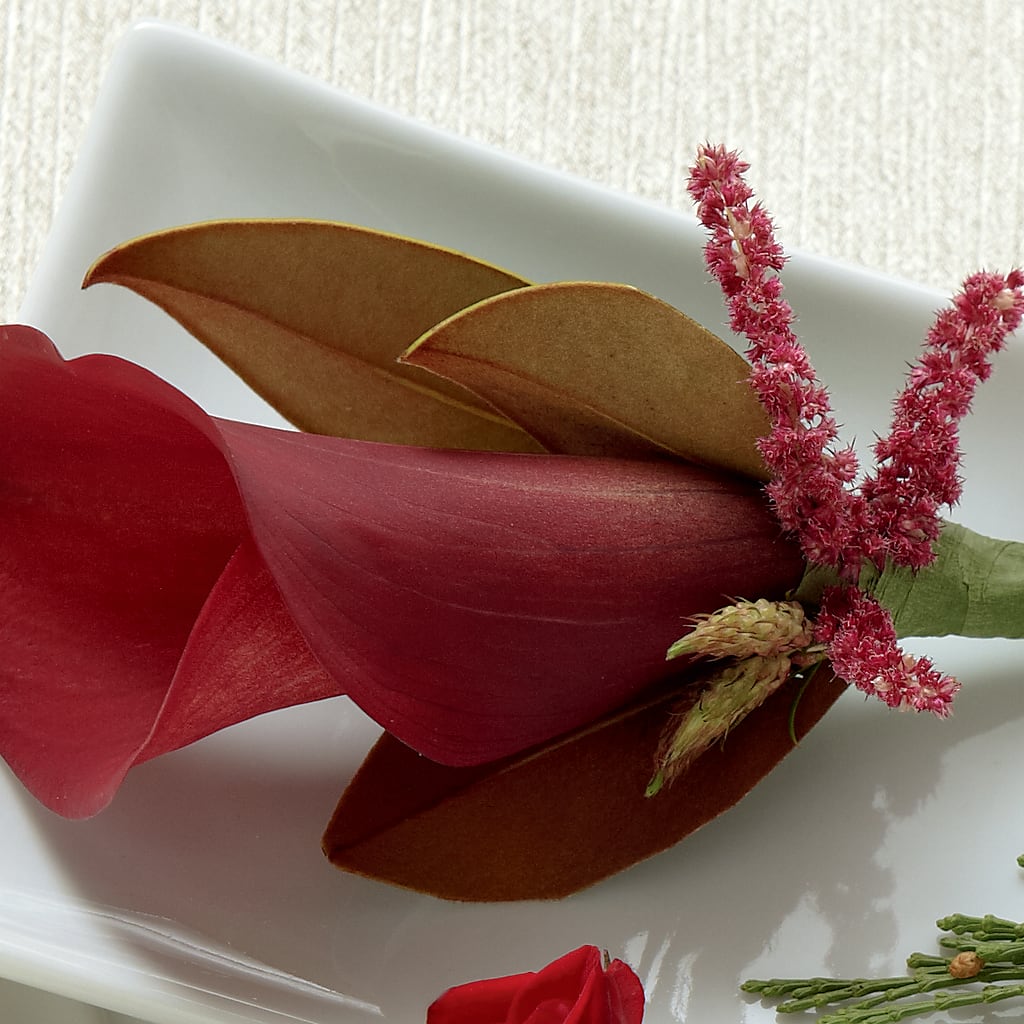 Red Calla Boutonniere – T BEARS FLORIST & GIFTS, Columbus OH