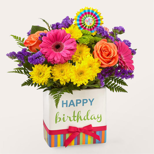 Birthday Brights Bouquet – T BEARS FLORIST & GIFTS, Columbus OH