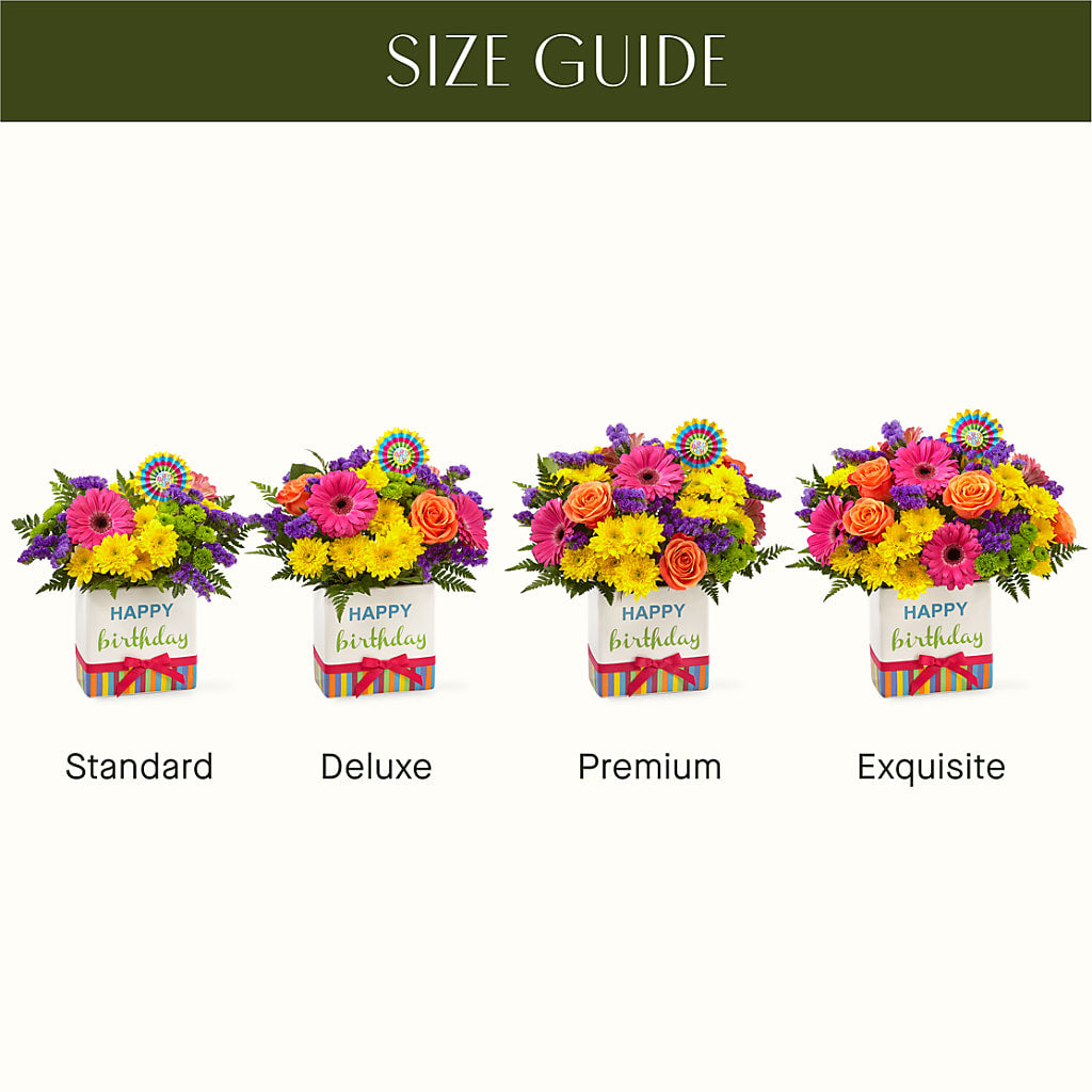 Birthday Brights Bouquet – T BEARS FLORIST & GIFTS, Columbus OH