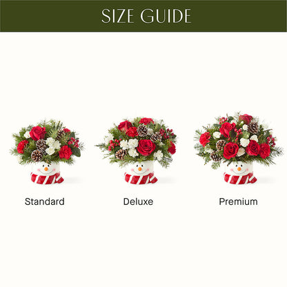 Jolly Snowman Bouquet – T BEARS FLORIST & GIFTS, Columbus OH