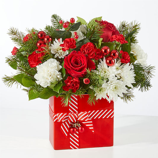 Presents Under the Tree Bouquet – T BEARS FLORIST & GIFTS, Columbus OH